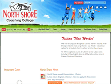 Tablet Screenshot of north-shore.com.au